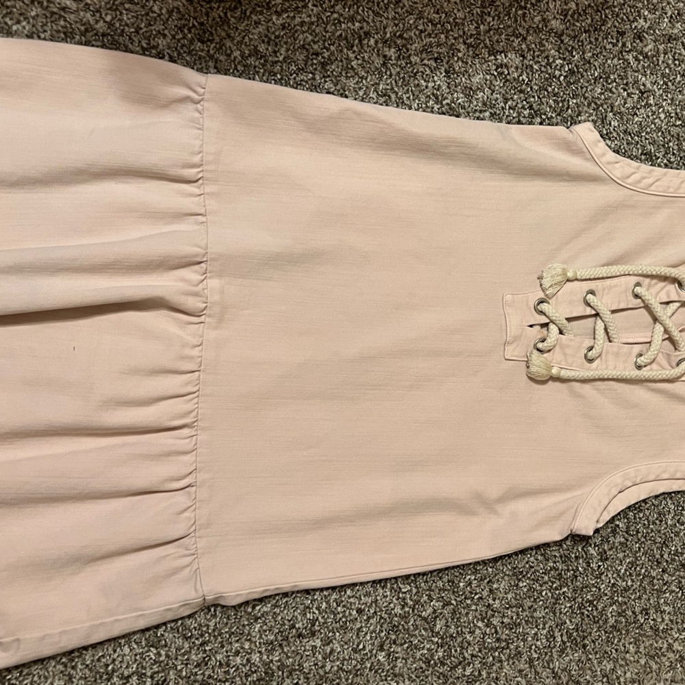 Baby pink dress